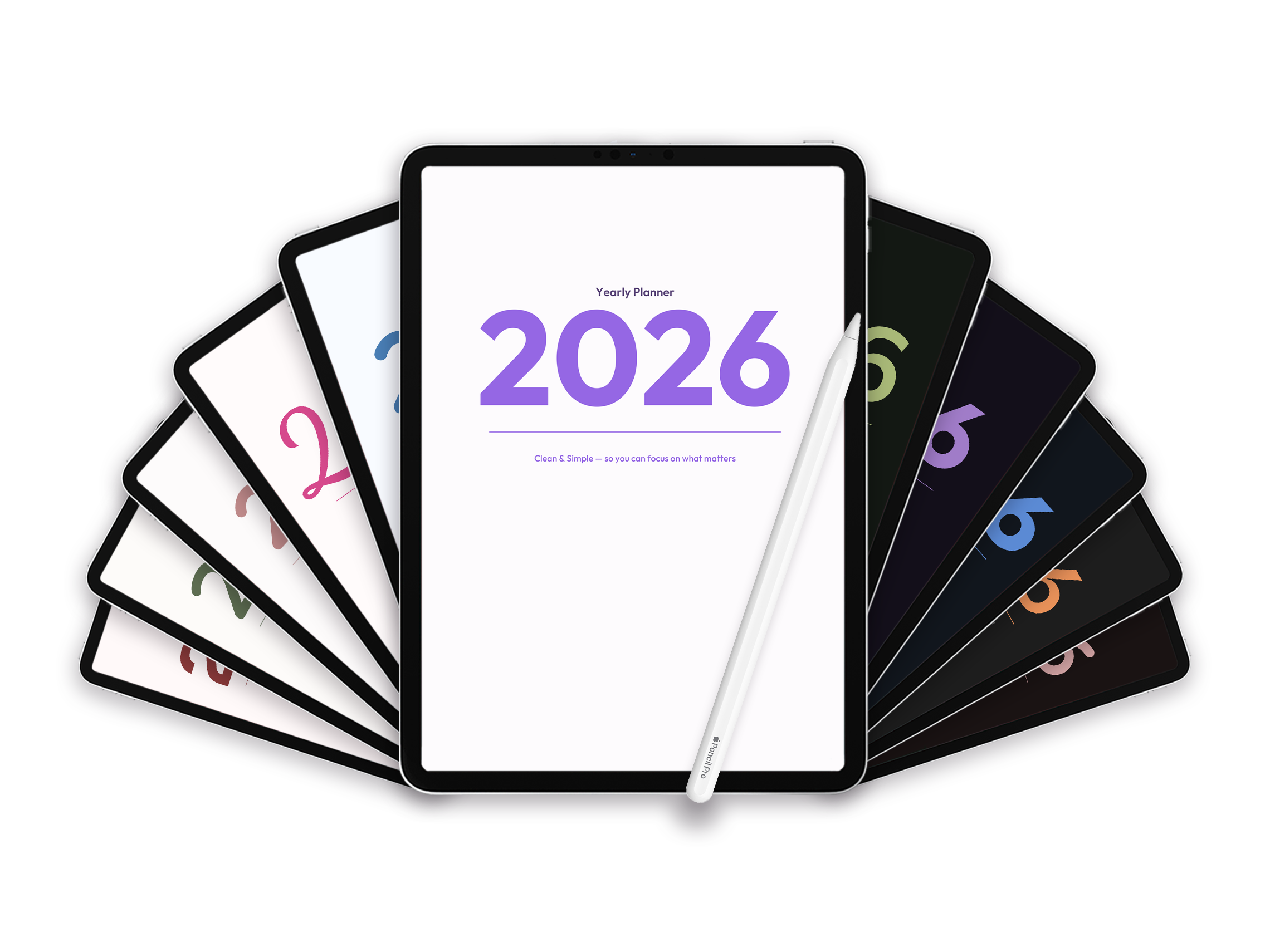 2026 Digital Planner for iPad - Minimalist - Complete Edition